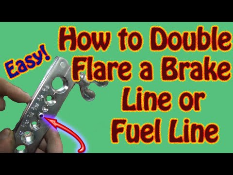 how to repair brake line