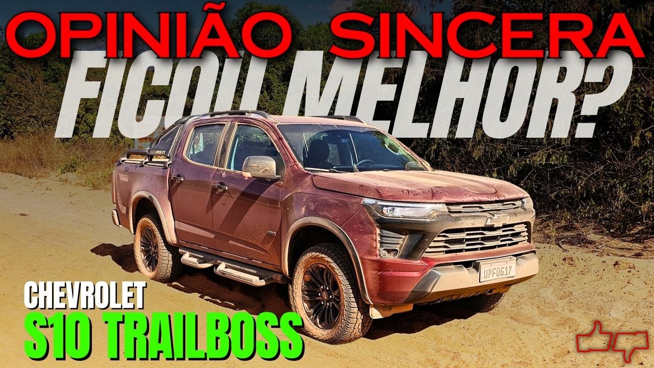 Nova Chevrolet S10 Trailboss é BOA MESMO? O que muda? PREÇO Vale a Pena? Consumo, avaliação off road