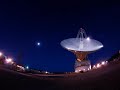 Time-lapse video of Goldstone's 70-meter dish tracking a target