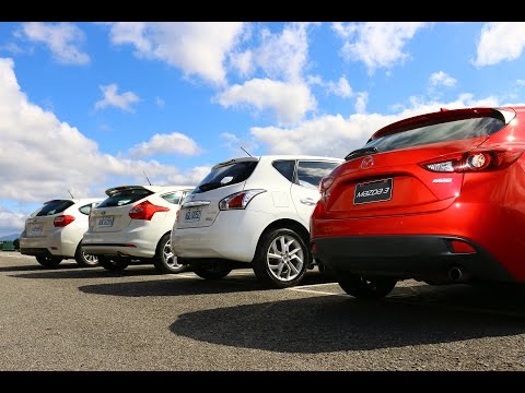 New MAZDA 3 / BIG TIIDA / FOCUS / IMPREZA 熱門中型掀背比拚大會【Auto Online 汽車線上 試駕影片】