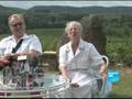 From her residence in south-west, Queen of Denmark talks wit