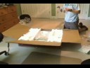 Samsung LN-32A650 Unboxing