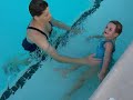 Jesse self-dunking, swimming Jesse self-dunking, swimming