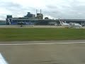 Landing at London City Airport from Luxair ERJ-135 Landing at London City Airport from Luxair ERJ-135