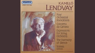 Four Orchestral Invocations - Recitativo No 1