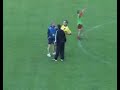 arbitro bielorusso totalmente ubriaco in campo!