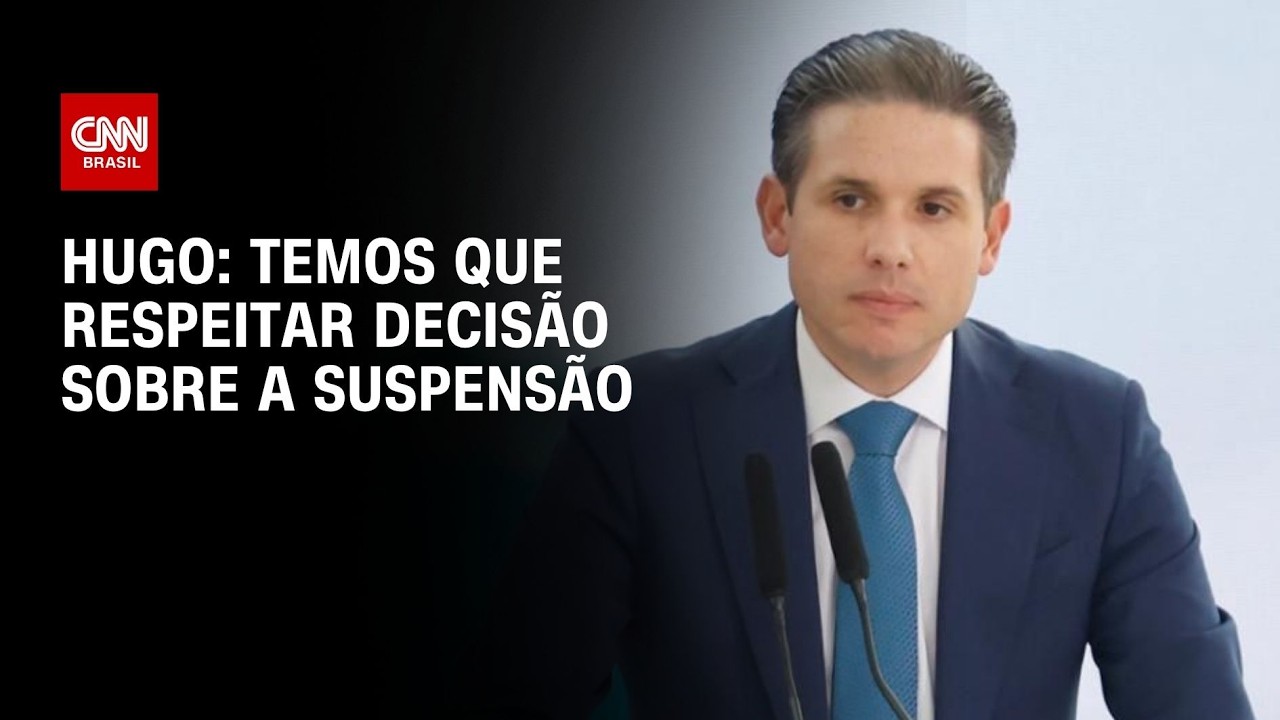 É preciso respeitar decisão que suspendeu deputados por ocupação, diz Hugo | CNN 360°