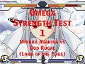 omega strength test 1: mikuru asahina vs god rugal  lotf 