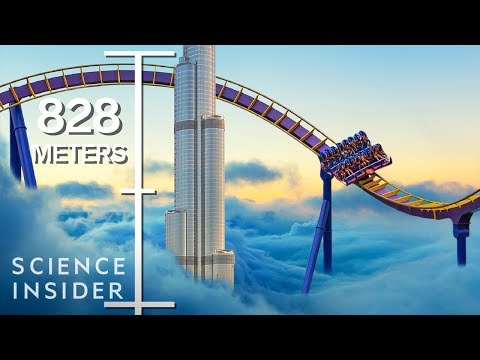 What If You Built A Coaster As Tall As The World's Tallest Building?