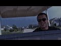 omar krisco drives straight into a sever thunderstorm, and speaks about the serial weather conditions.