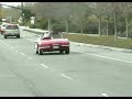 Santa Claus in a Red Corvette