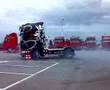 burnout scania