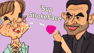 Animated Troll Targets Sam Harris
