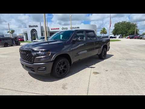 New 2027 Granite Crystal Metallic Clearcoat RAM BIG HORN 4X4 CREW CAB 5