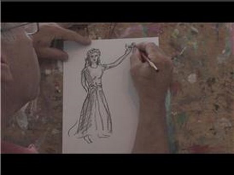 Drawing Techniques & Ideas : How to Draw Mother Nature