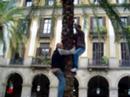 England Fans In Barcelona