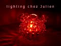 candle and light fixture with the intro to my favorite cd / dance mix of all time: 