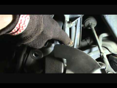 Mazda Protege front wheel bearing replacement part 2