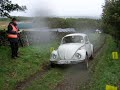 car 144 about 9.51 am richard peck & paul gregory in a vw beetle