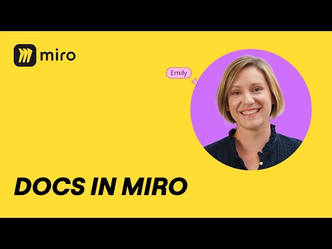 How to Turn Ideas into ACTION with Docs in Miro ?