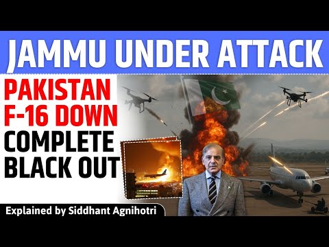The war has started : Pakistan F-16 down || Total blackout in Rajasthan,Jammu kashmir and Punjab