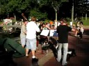 Unknown quintet playing in Central Park