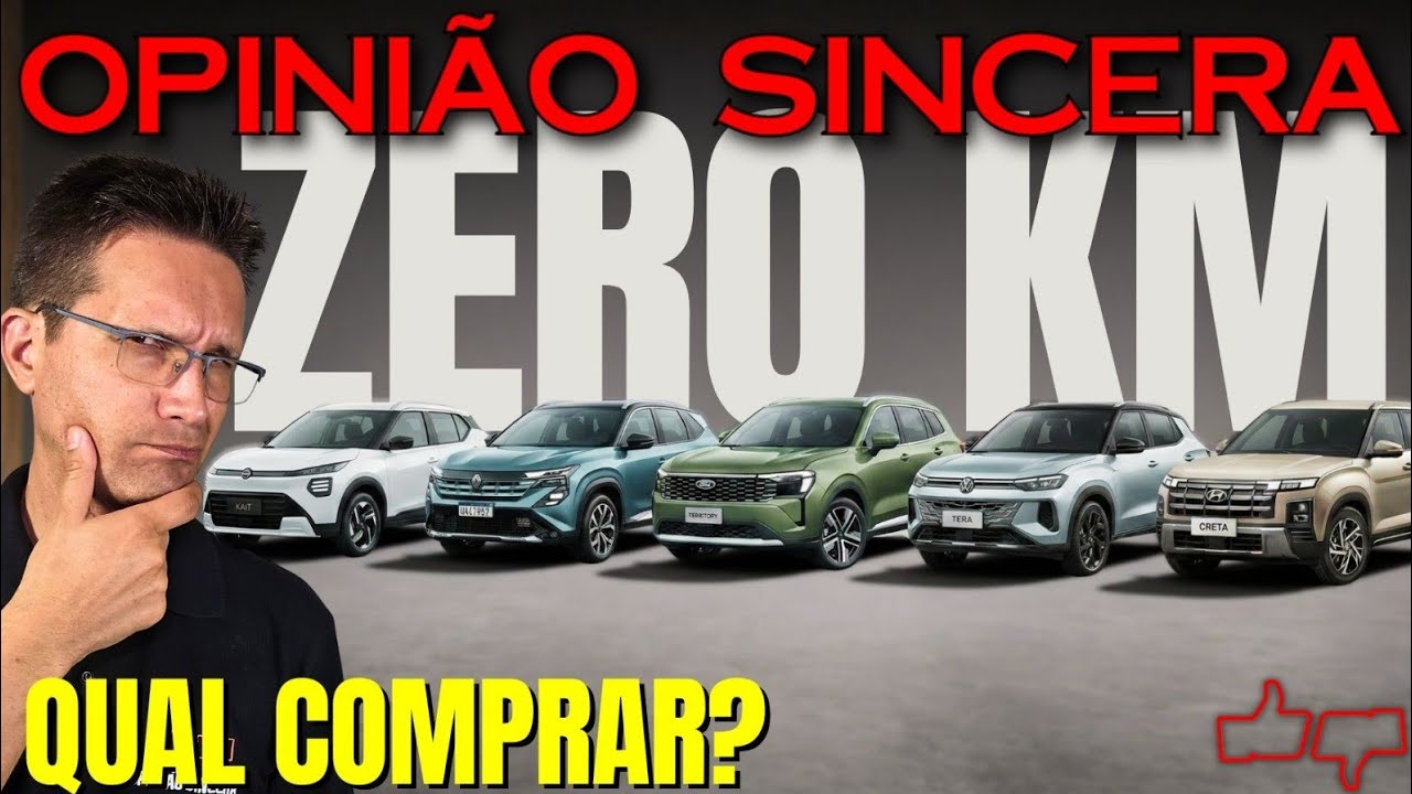 Carro NOVO, zero km, QUAL COMPRAR? Maiores DESCONTOS, o que VALE a PENA em 2026? Preço baixo e bom