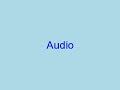 Audio Audio