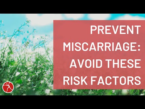 how to avoid miscarriage