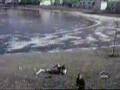 Model airplane crashes