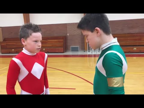 Green Power Ranger Surprise Birthday Party