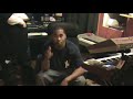 Boaz a.k.a. Bo Bey The Hustler freestyle in studio