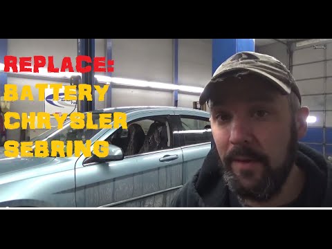 How To Replace Battery – Chrysler Sebring