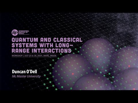 Violent relaxation and solitons in quantum fluids with long-range interactions - Duncan O’Dell