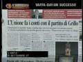 L'Espresso V-Day su giornali e tv