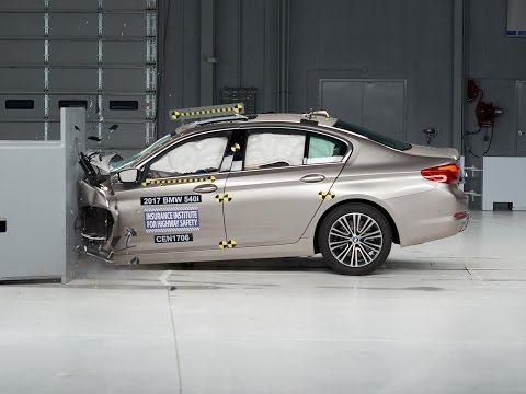 BMW Serie 5 obtiene el Top Safety Pick + del IIHS