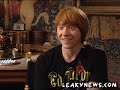 Rupert grint answers aol user questions- funny