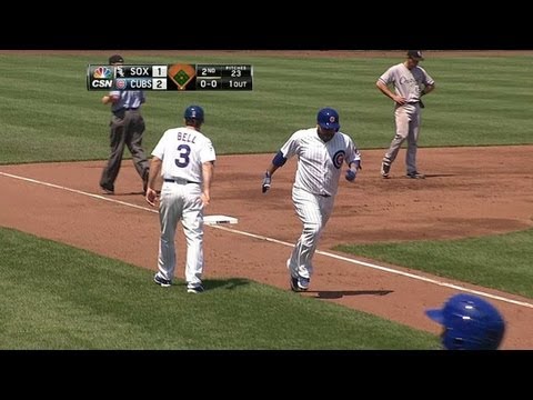 Video: CWS@CHC: Navarro goes yard with a solo shot