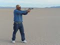 Mike rapid fires his Kimber Goldmatch 10-II