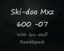 Ski-doo Mxz 600 With Sno-Stuff Rumblepack