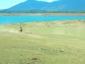Carreras en caballo, lago colbun
