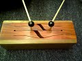 www.drumcenternh.com - Hardwood Music Tongue Drum Padauk 4 note Piccolo drum