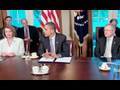 President Obama Meets with Congressional Leaders