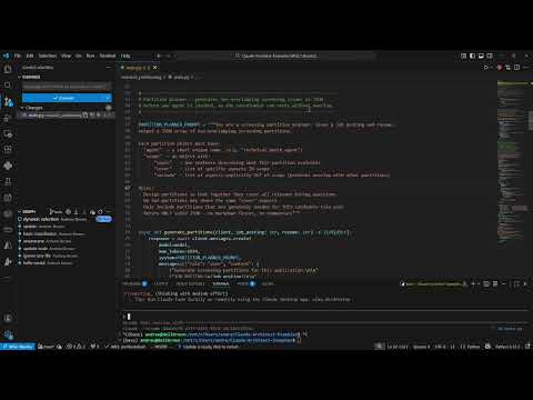 Claude Certified Architect - Partition Research Follow Along