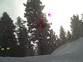Mt high snowboarding- we pee