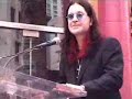Ozzy gets his star on the Walk of Fame Ozzy gets his star on the Walk of Fame