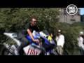 New York - Indianapolis: Albertino (Radio Deejay) porta la moto a Valentino Rossi per il GP di Indianapolis