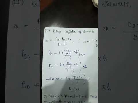 skewness #skewness #viral #viralvideo #college #mba #bba #formula