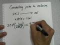 Joule and calorie conversions
