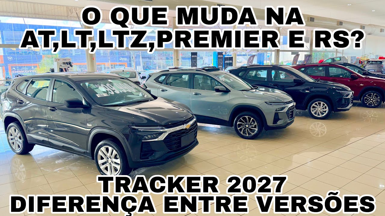 CHEVROLET TRACKER 2027 | DIFERENÇA ENTRE VERSÕES E PREÇOS ATUALIZADOS!!